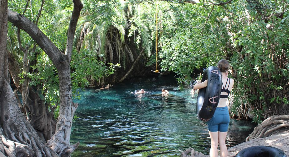 Zwemmen bij Chemka Hot Springs